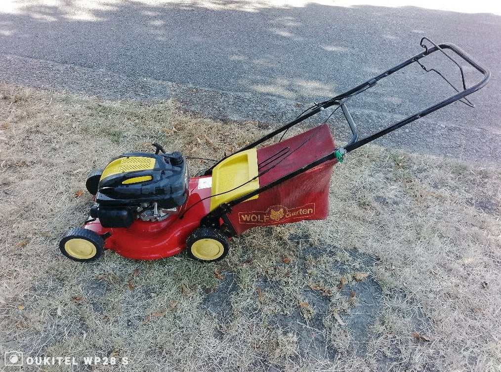 Wolfgarten grasmaaier 4600a 46cm benzine, Enlèvement