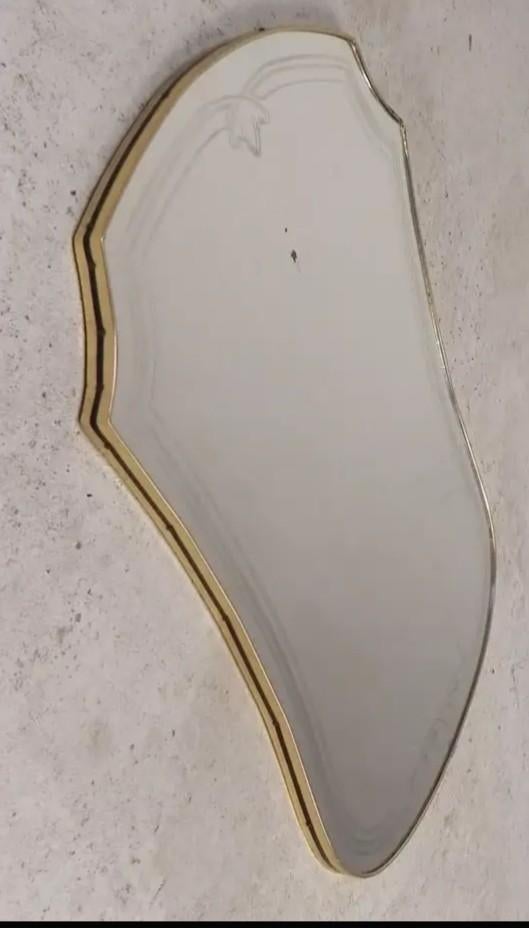 Miroir mural style "Goo Ponti", Enlèvement, Autres formes, Moins de 50 cm, Moins de 100 cm