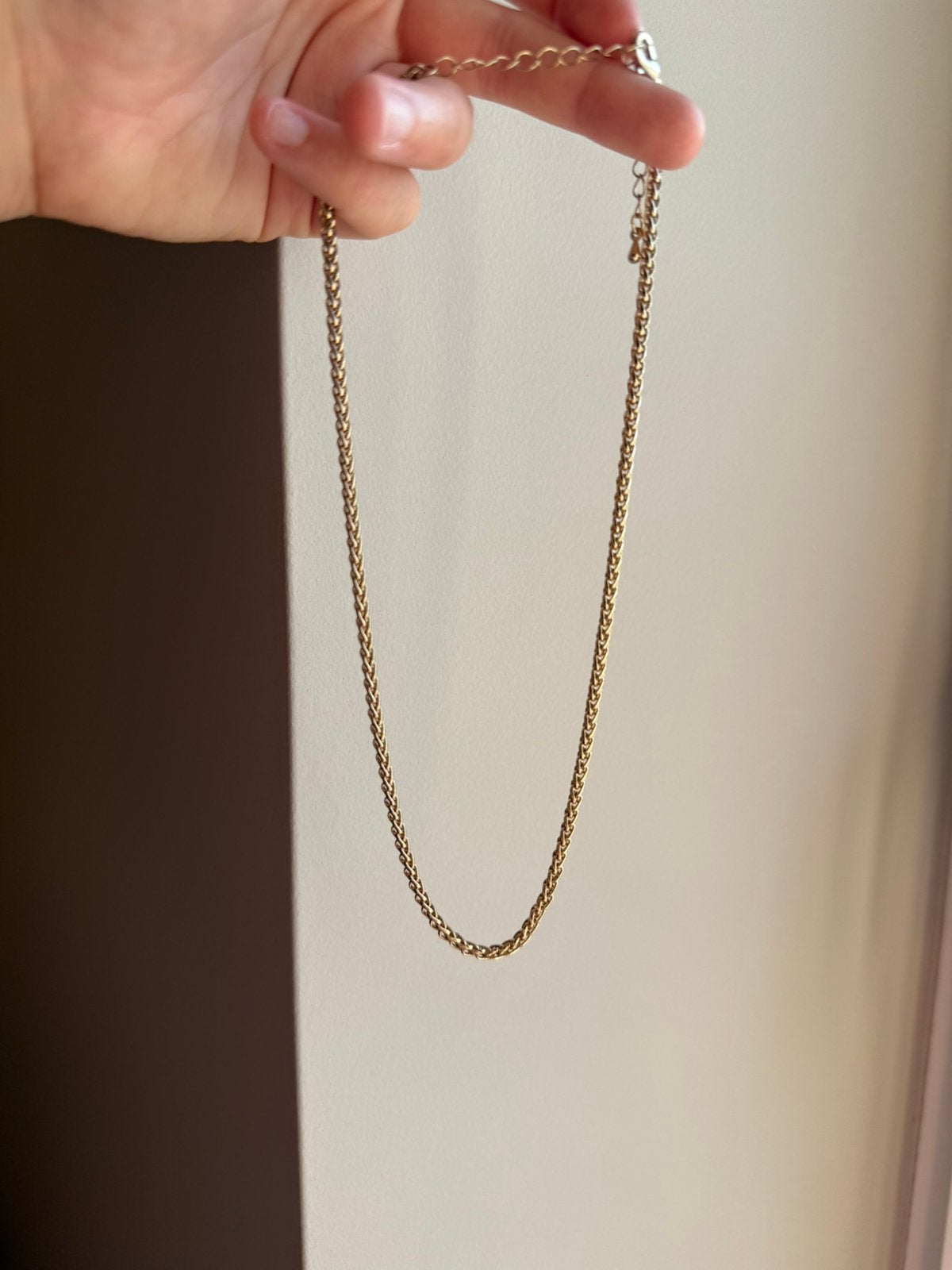 Ketting, Ophalen, Zo goed als nieuw, Goud, Goud