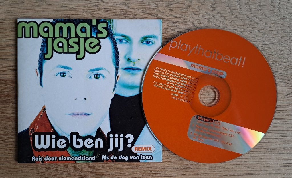 Mama's Jasje - Wie ben jij? Remix, Eerste persing, Ophalen of Verzenden, Zo goed als nieuw, Nederlandstalig
