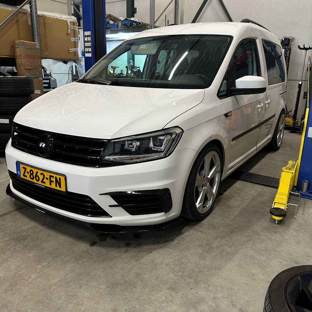 Caddy R line mk4 5pl topstaat dsg xenon 18” stoelverwarming, Auto's, Stof, Wit, 5 deurs, Particulier