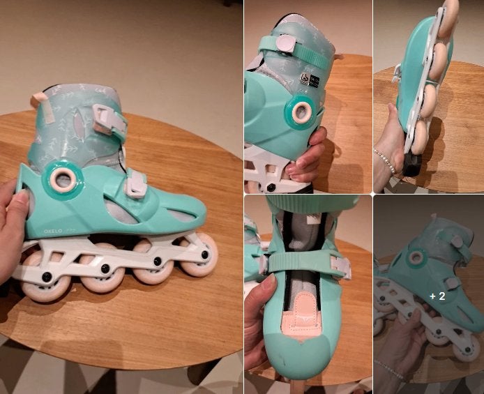 Oxelo rolschaatsen 34-36, Ophalen, Gebruikt