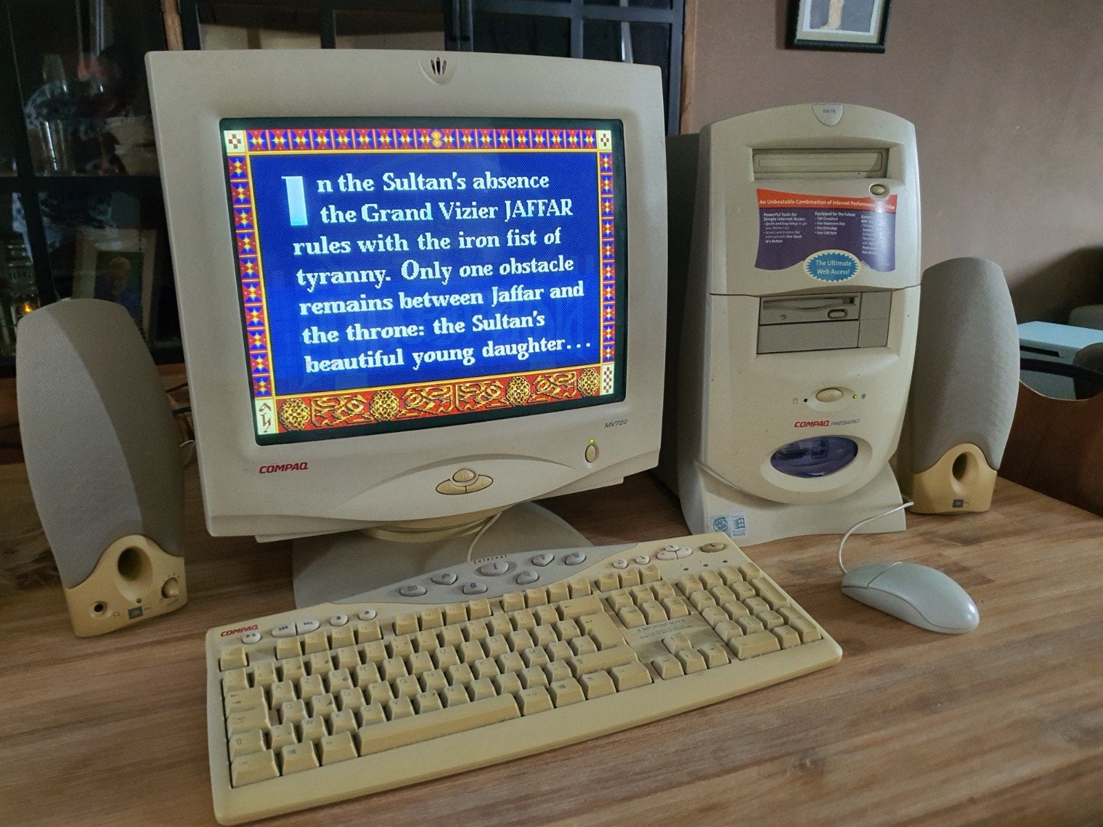 compaq presario 5476 win98, Enlèvement