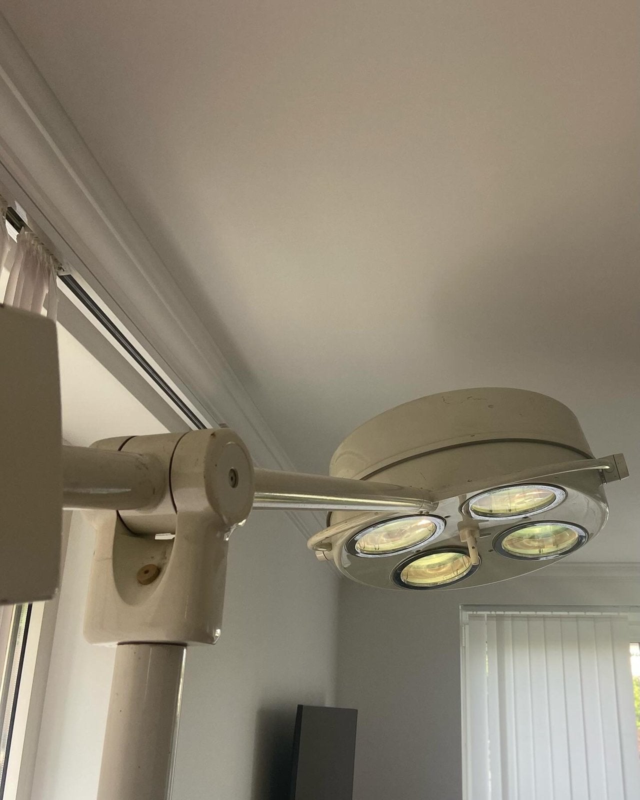 Vintage Chirurgische/Operatielamp, Ophalen