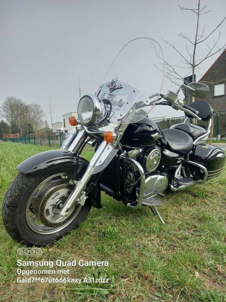 Mooie Kawasaki VN 1600 CT met weinig kms, Motoren, Motoren | Kawasaki, Particulier