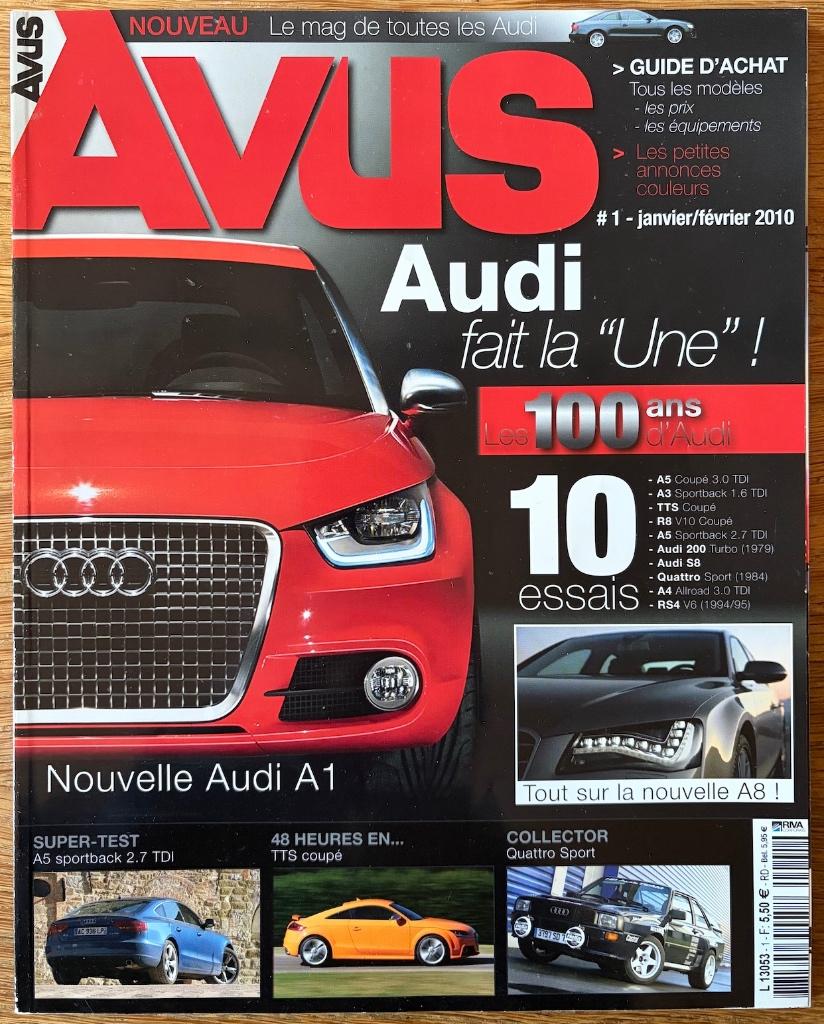 Anciens magazines AVUS (AUDI), Livres, Enlèvement, Comme neuf, Autres types