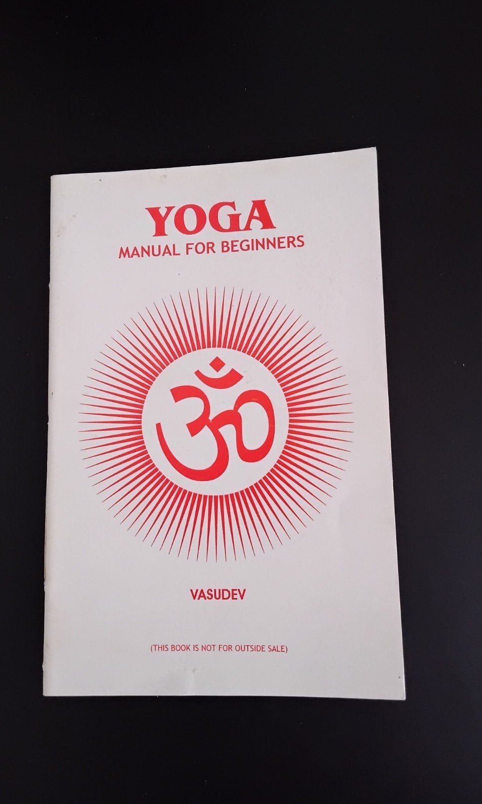 Yoga Manual for Beginners - Vasudev (Engels), Ophalen of Verzenden, Zo goed als nieuw, Vasudev