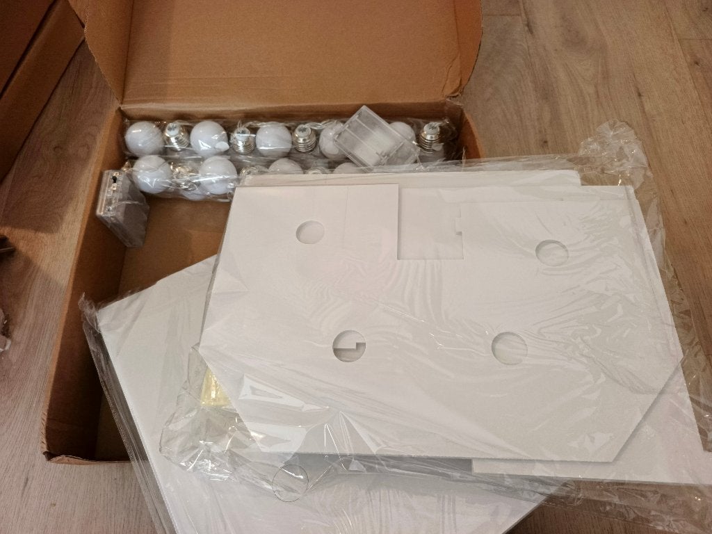 Chiffre lumineux géant 73 cm avec LED – Kit à monter, Enlèvement ou Envoi, Neuf