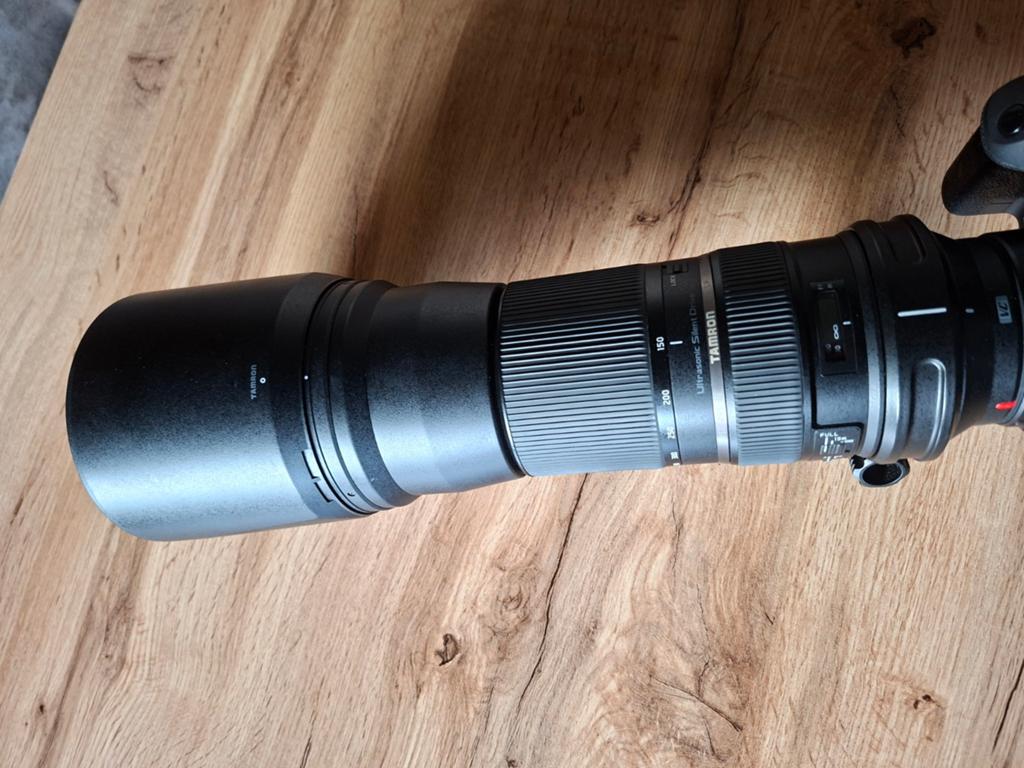 Tamron SP150-600mm Canon EF mount, Ophalen