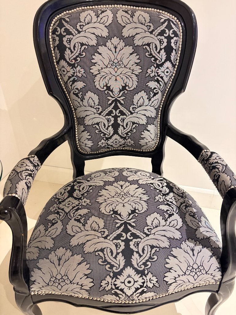Set van 2 antieke barok fauteuils, Ophalen