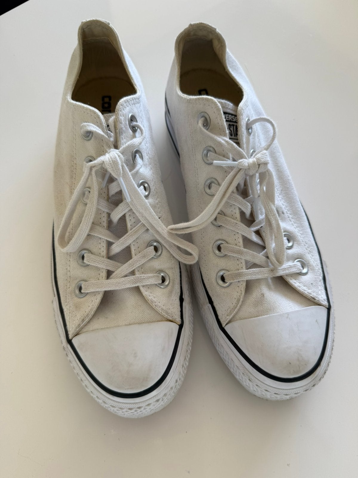 Witte all star converse mt 40 hoge zool, Ophalen, Wit, Sneakers, Converse All Stars
