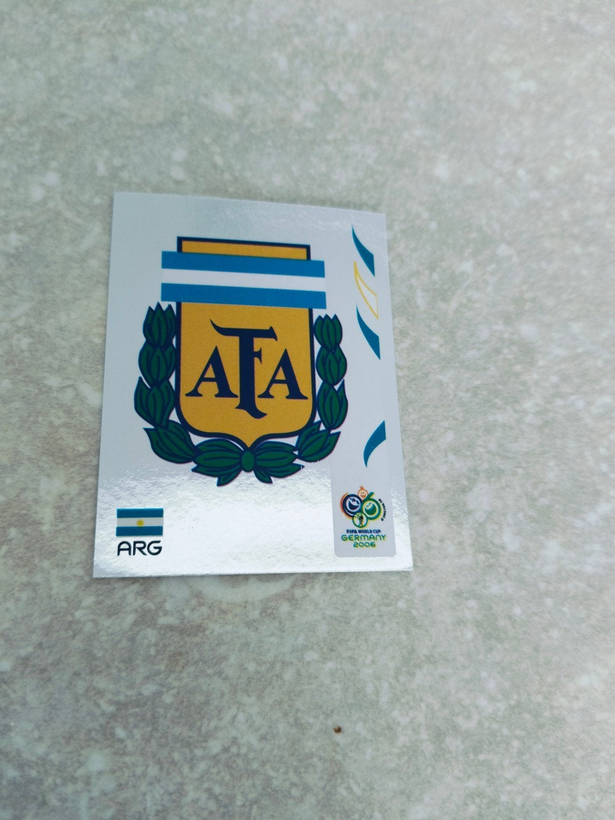 Panini sticker WK 2006 Embleem Argentinië, Ophalen of Verzenden, Sticker