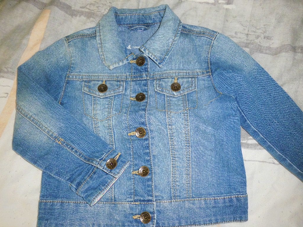 jeansjas - maat 110, Enfants & Bébés, Vêtements enfant | Taille 110, C&A, Enlèvement ou Envoi, Comme neuf, Fille
