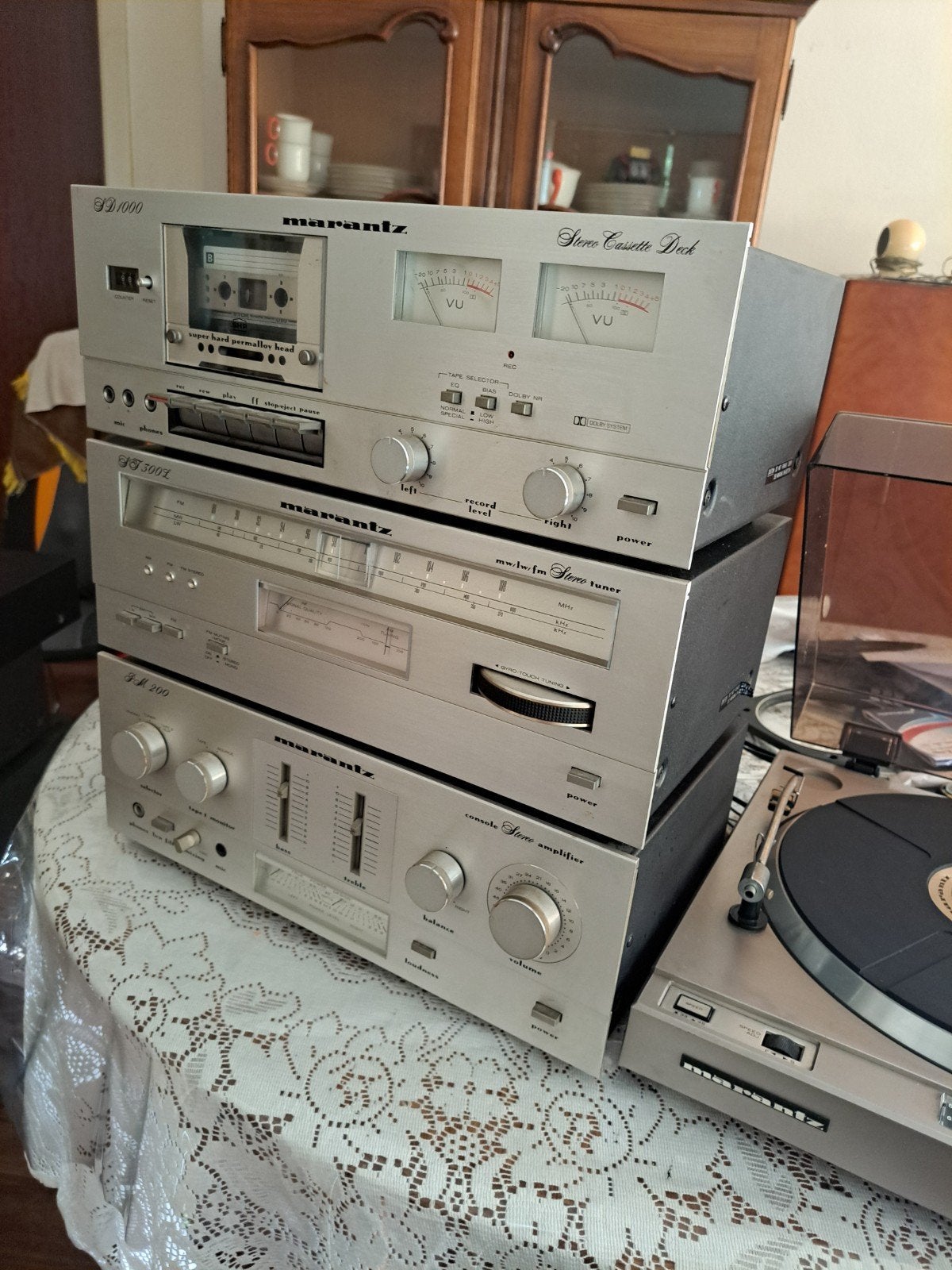 chaîne hifi marantz, Enlèvement