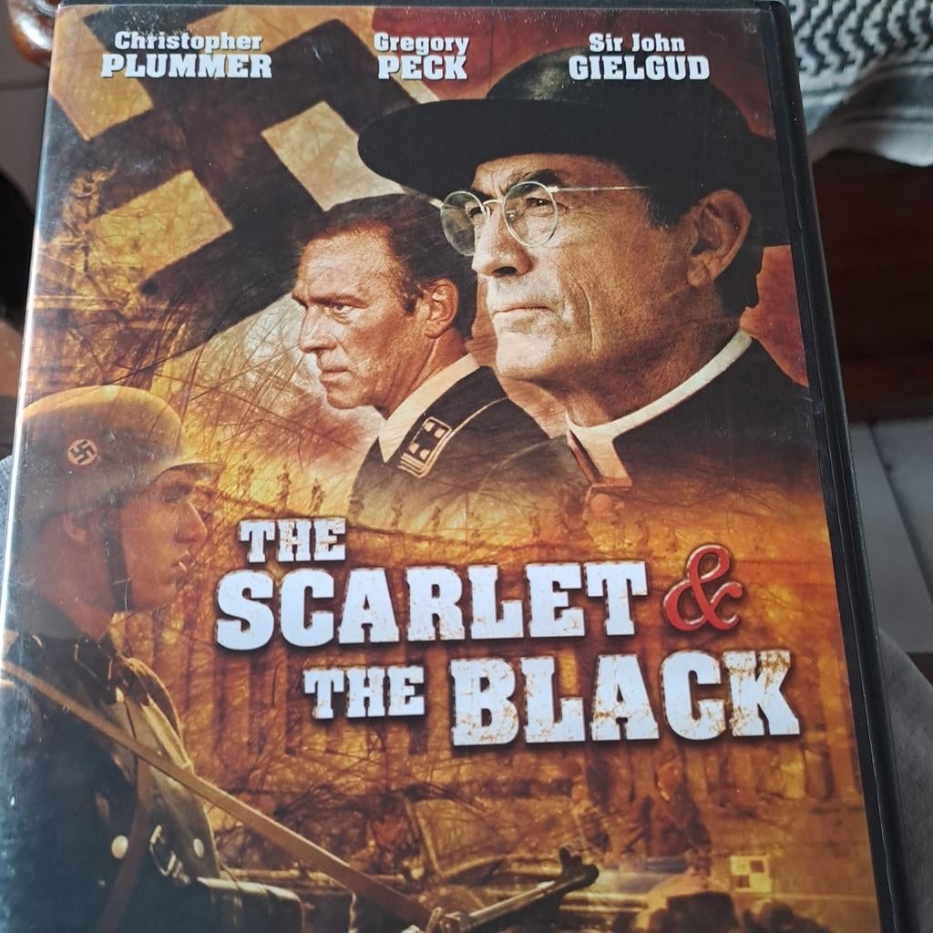 The scarlet &the black 1980 dvd als nieuw krasvrij 3eu, 1960 tot 1980, Ophalen of Verzenden, Zo goed als nieuw, Vanaf 12 jaar