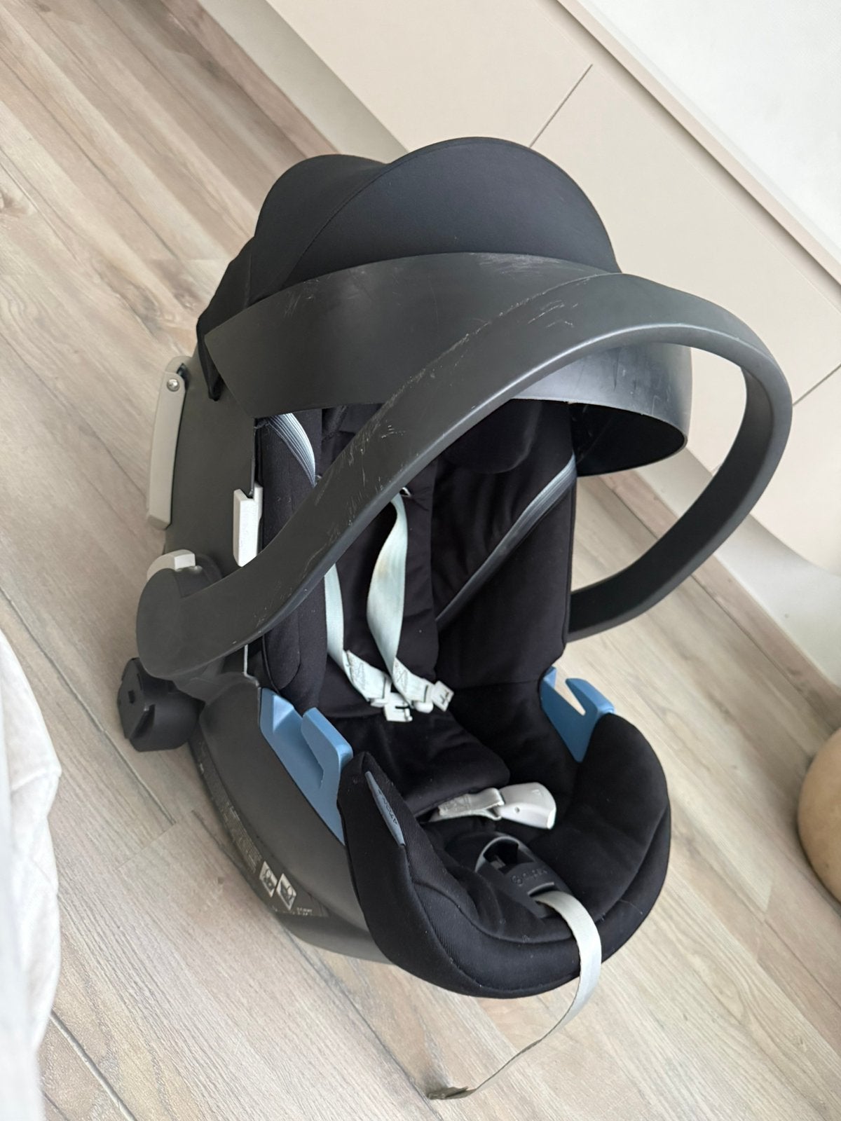 Cybex autostoel met adapters, Ophalen, Gebruikt, Overige merken