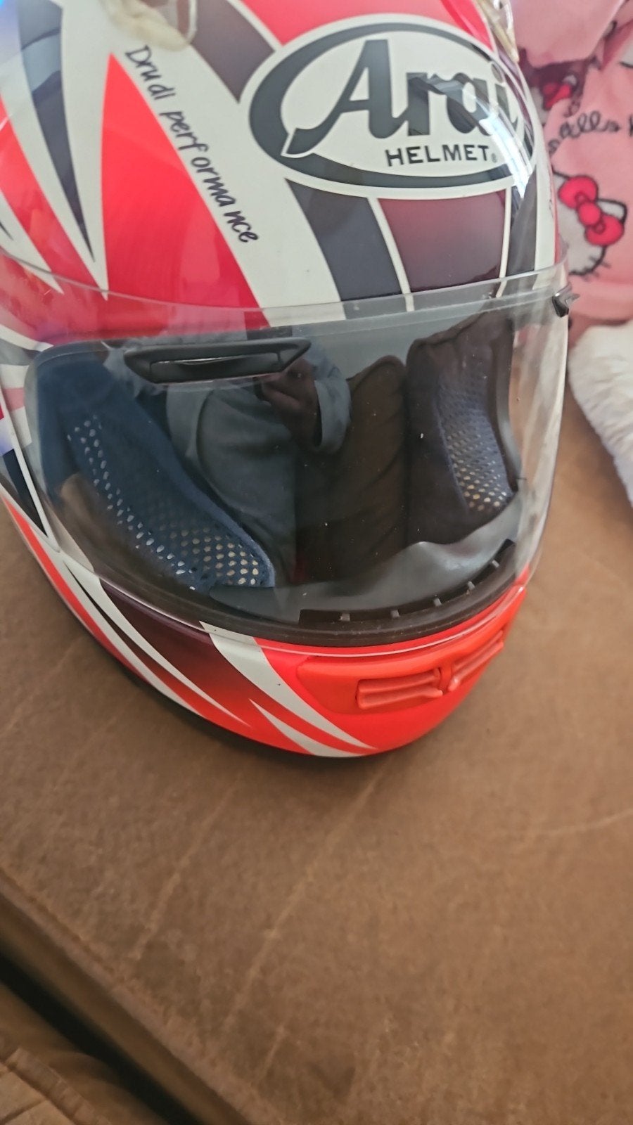 arai integraal race helm, Motoren, Arai, Heren, Ophalen of Verzenden, Integraalhelm