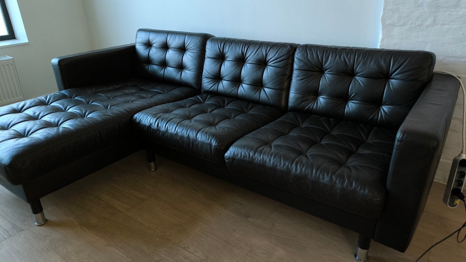 LANDSKRONA 3-zitsbank met chaise longue, Enlèvement