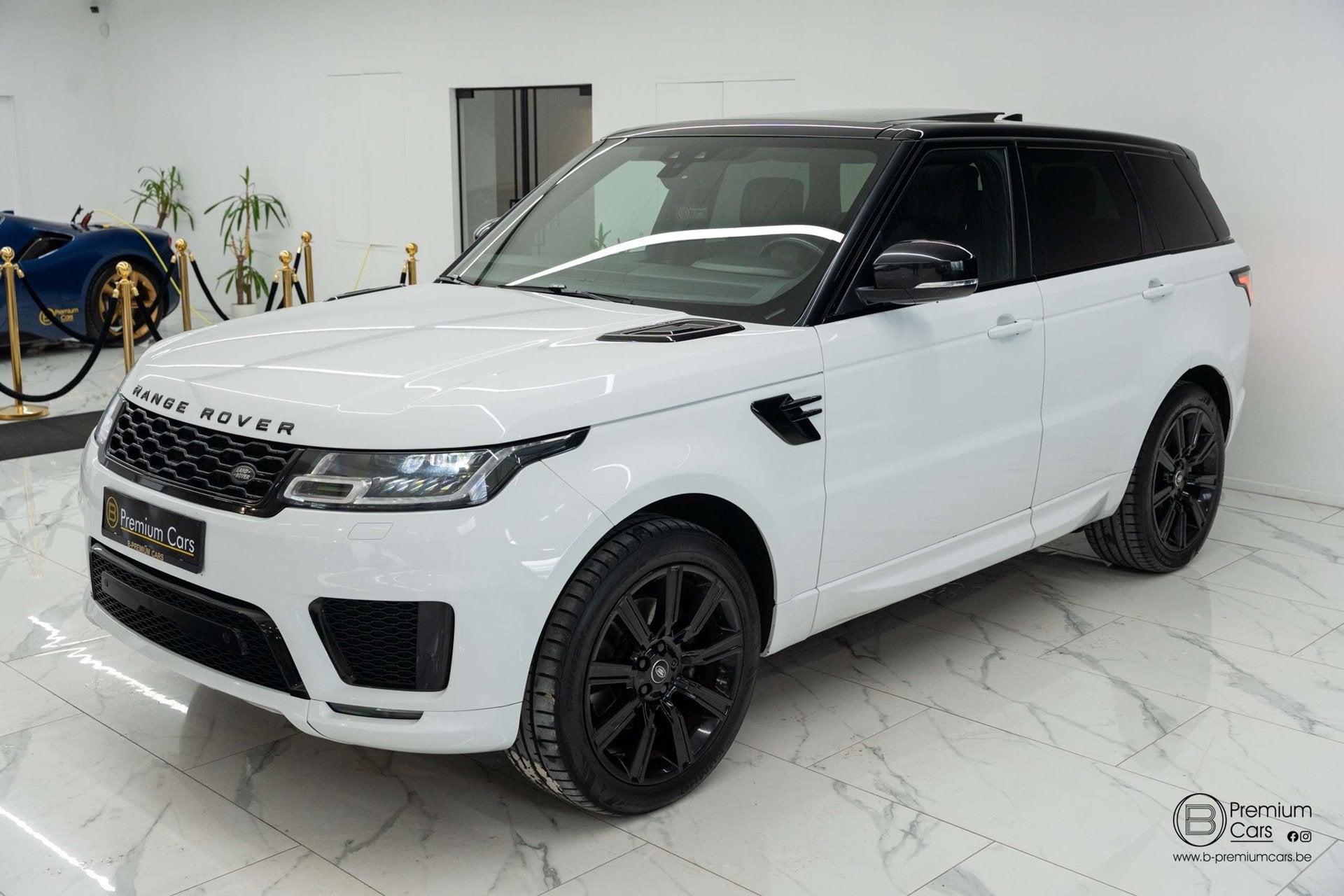 Land Rover Range Rover Sport HSE D250 Black pack! Cruise! Fu, Autos, Land Rover, Euro 6, Entretenue par le concessionnaire, Noir