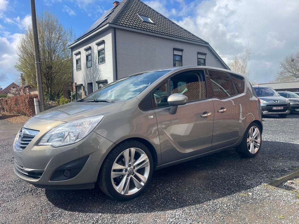 Opel Meriva 1.4Benzine,Turbo Cosmo,Leder,Gps,Sensoren,Cruise, Auto's, Euro 5, Monovolume, 139 g/km, 4 cilinders