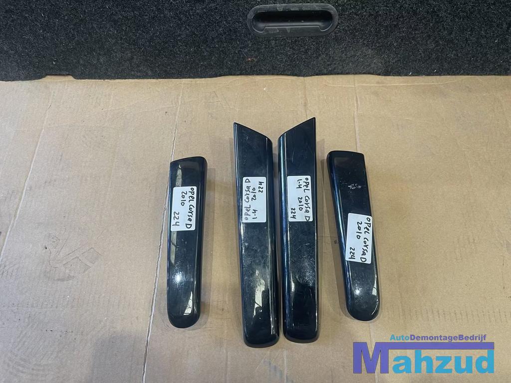 OPEL CORSA D deurpaneel Portiergreep binnen kap zwart set, Opel Automobile GmbH, Opel, Bahnhofsplatz 1
65423  Russelsheim am Main, DE