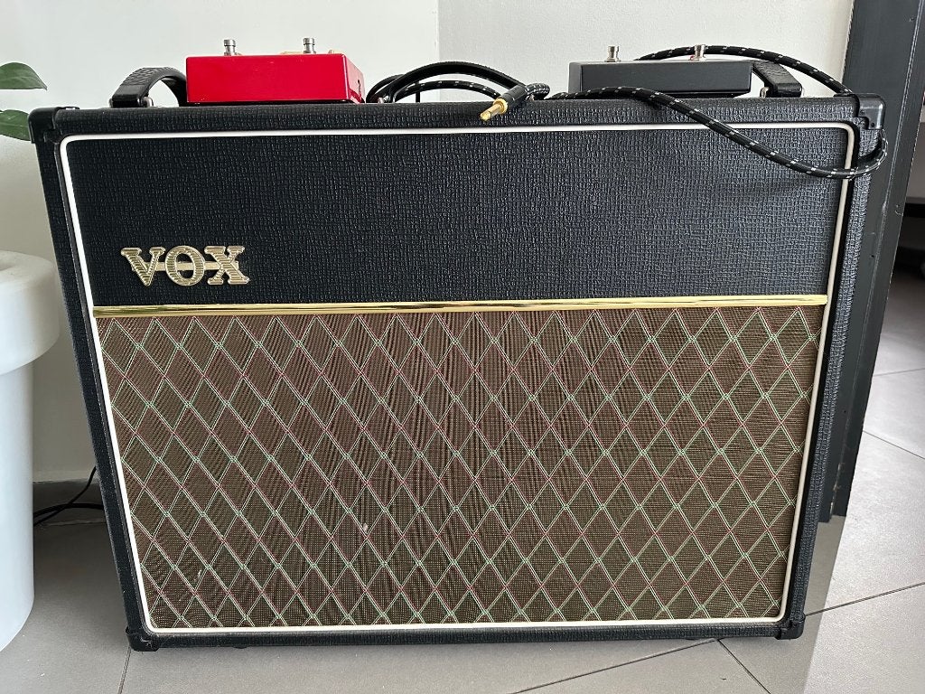 VOX AC30 C2X, Muziek en Instrumenten, Versterkers | Bas en Gitaar, Zo goed als nieuw, Gitaar, Minder dan 50 watt, Ophalen