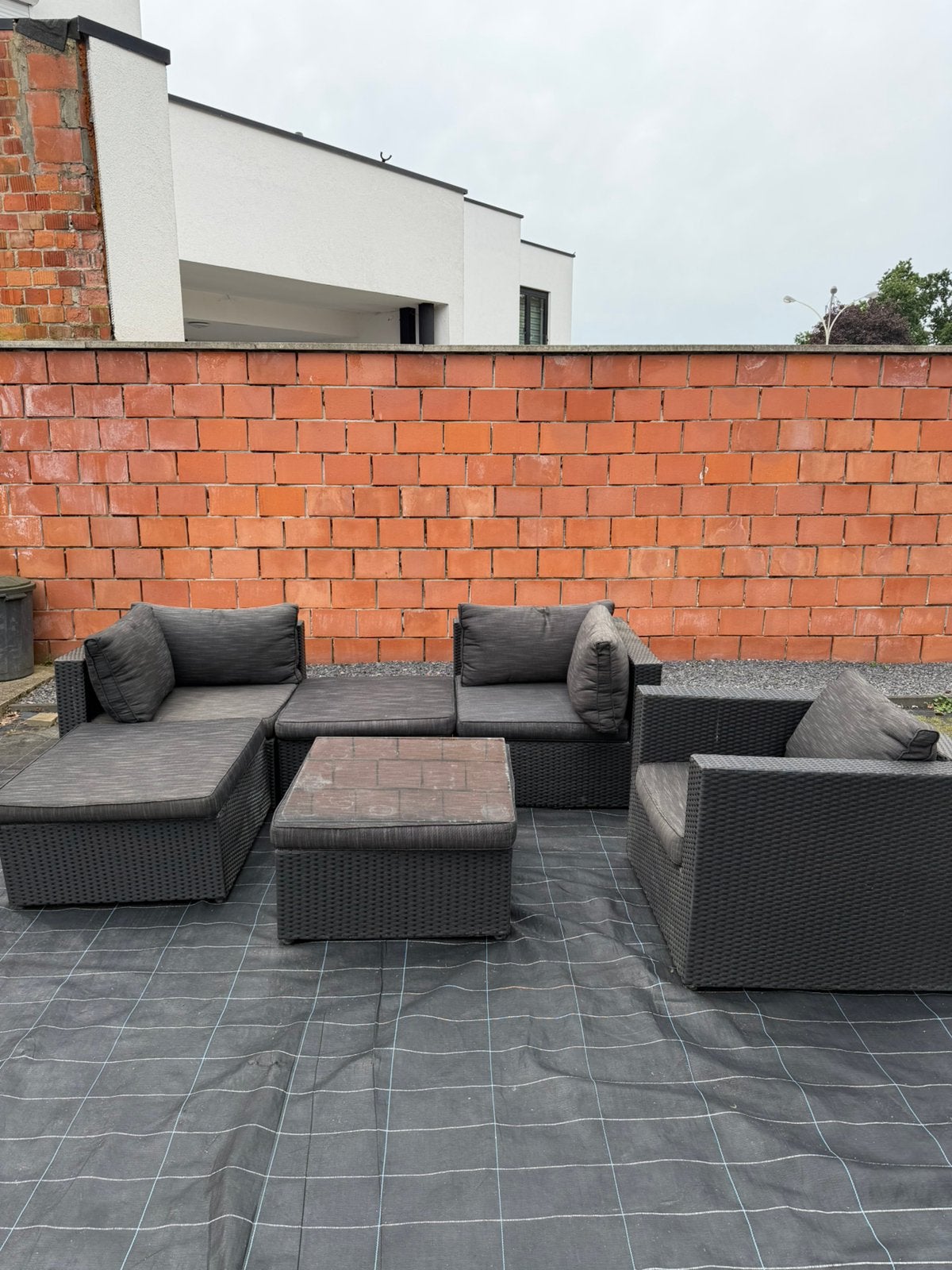 Loungeset, Tuin en Terras, Ophalen, Zo goed als nieuw, Loungeset
