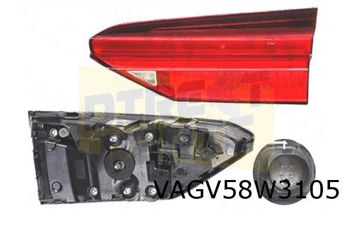 Audi A6 (2/18-) Achterlicht Links binnen (dyn. knipperlicht, Neuf, -, -, Audi