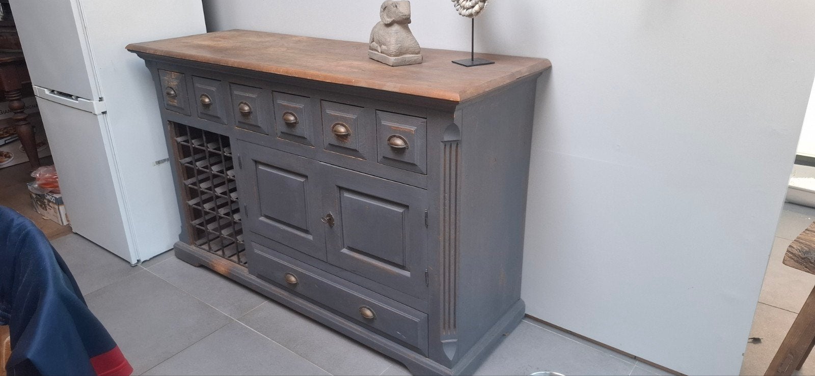 Massief houten dressoir, Huis en Inrichting, Ophalen