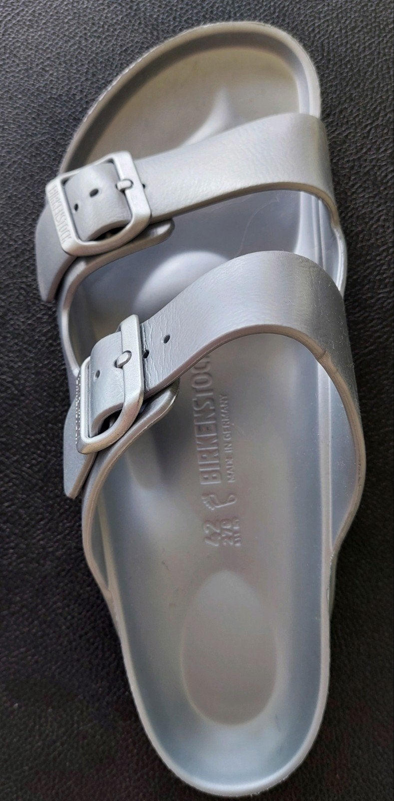 Birkenstock sloffen maat 42 zilver (nieuw), Kleding | Heren, Overige kleuren, Nieuw, Ophalen of Verzenden, Birkenstock