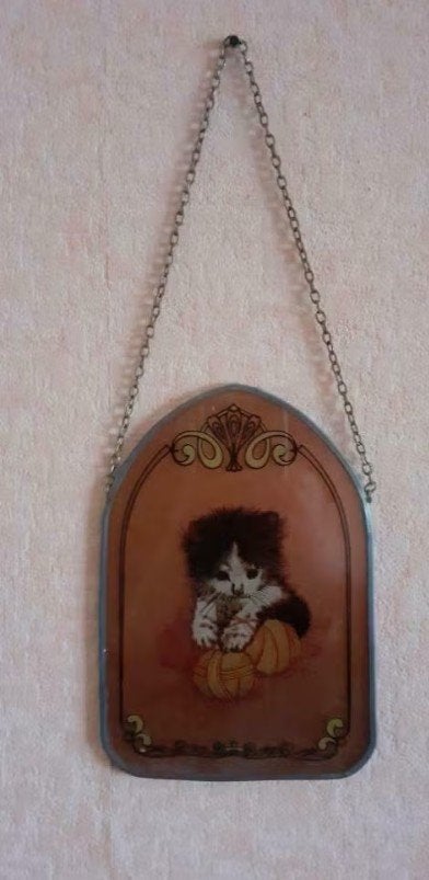 Décoration à suspendre 'chat' *, Envoi, Utilisé