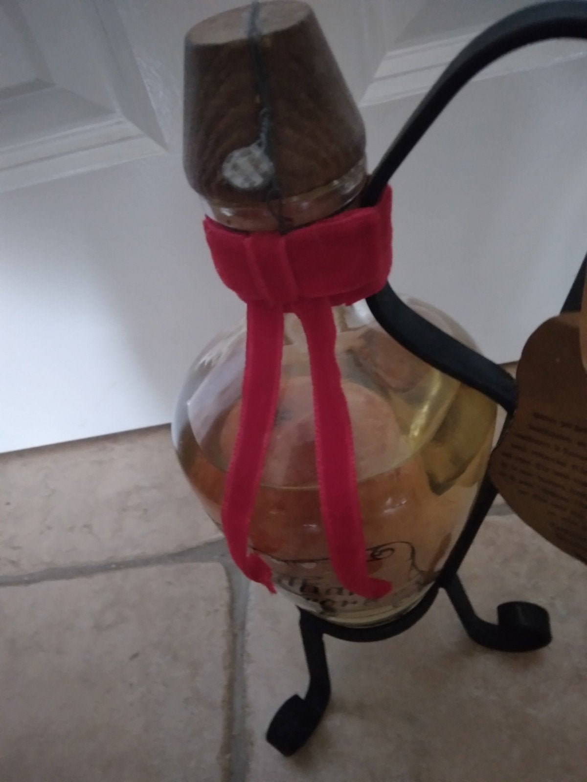 vintage fles poire williams, Collections, Vins, Enlèvement