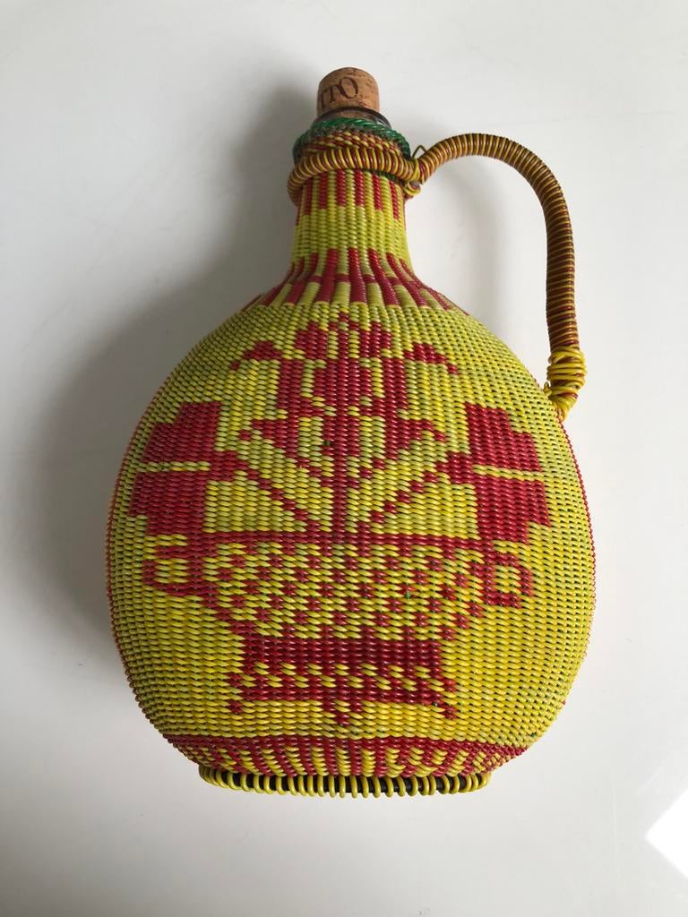 Scoubidou vintage vlechtwerk, Antiquités & Art, Enlèvement ou Envoi