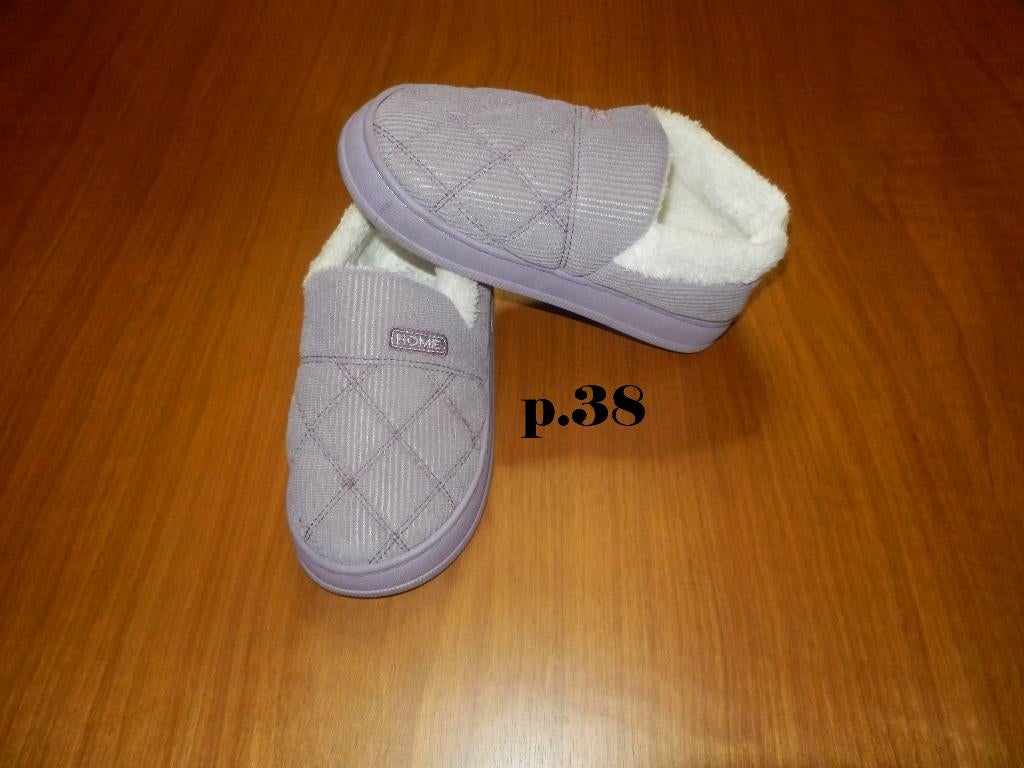 (39) - pantoufles femme  p.38 lilas - shein -, Kleding | Dames, Schoenen, Overige kleuren, Ophalen of Verzenden, Zo goed als nieuw
