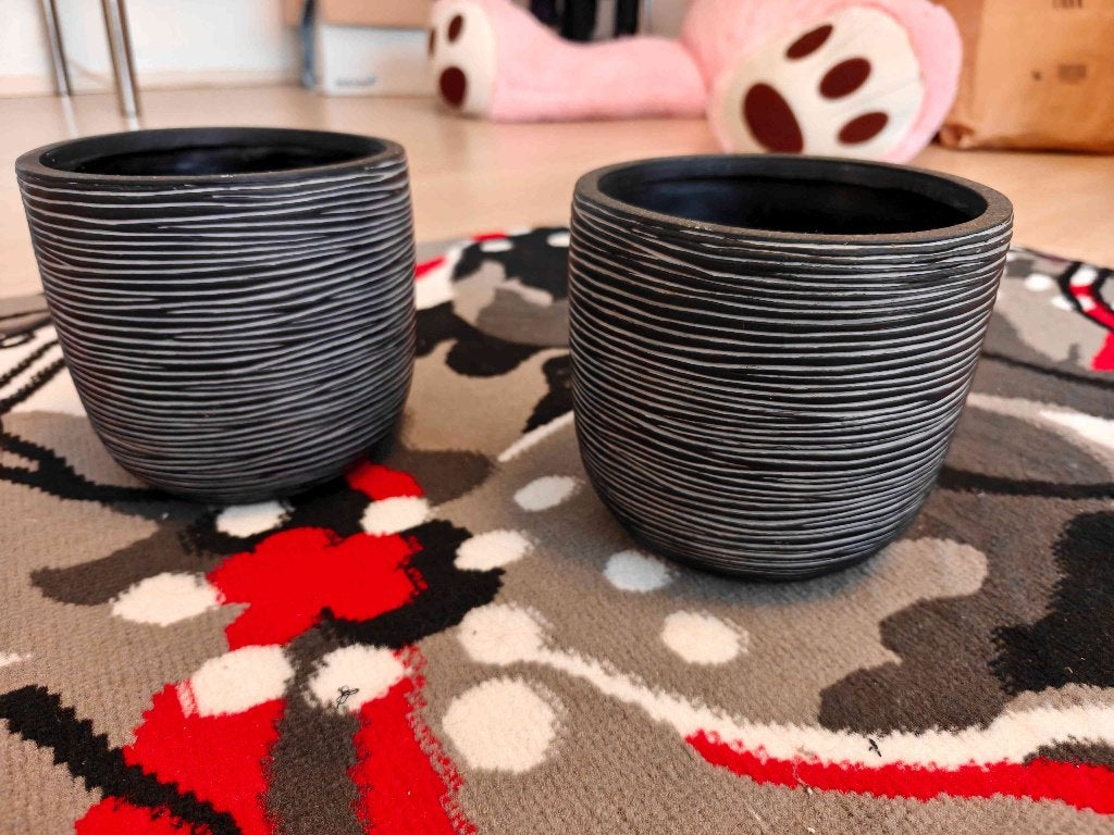 Pots de fleurs, Tuin en Terras, Ophalen, Gebruikt, Rond, Binnen