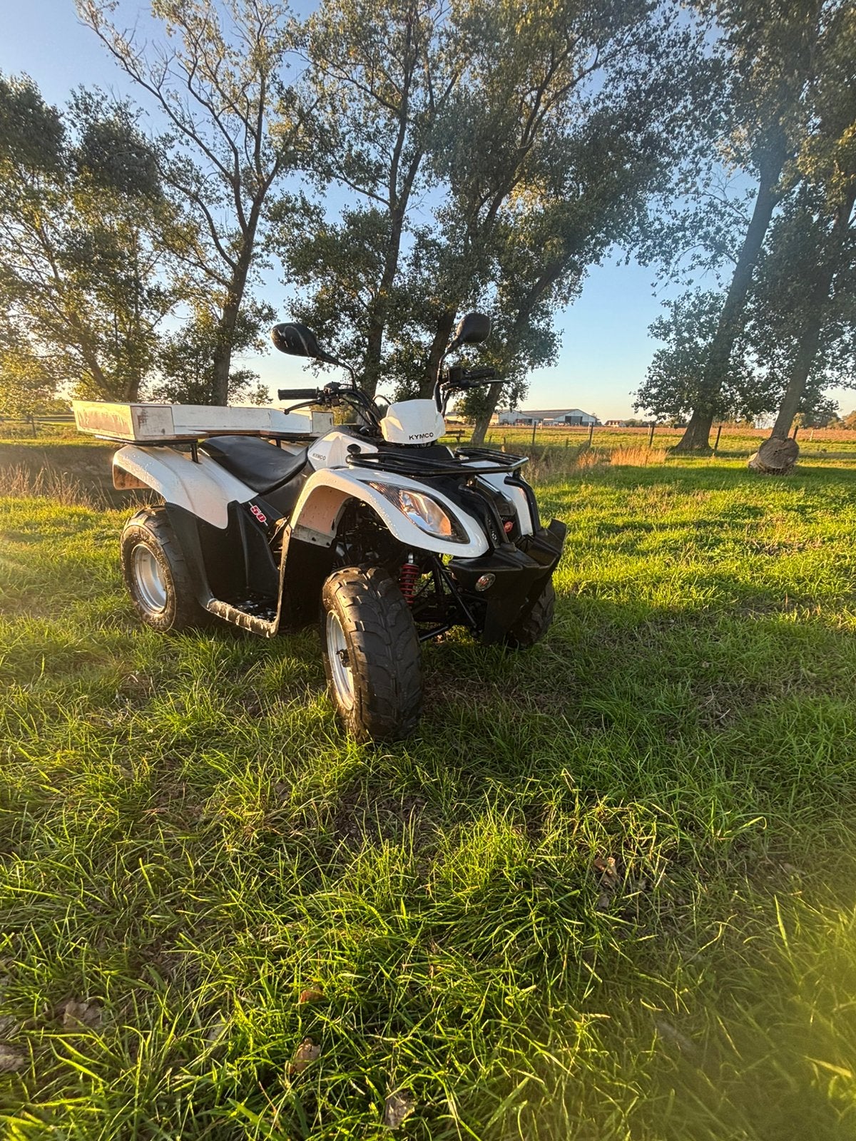 Kymco mxu qaud, Ophalen, Zo goed als nieuw, 50 cc