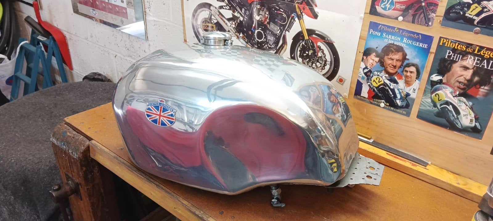 W650/800 aluminium tank, Motoren, Ophalen
