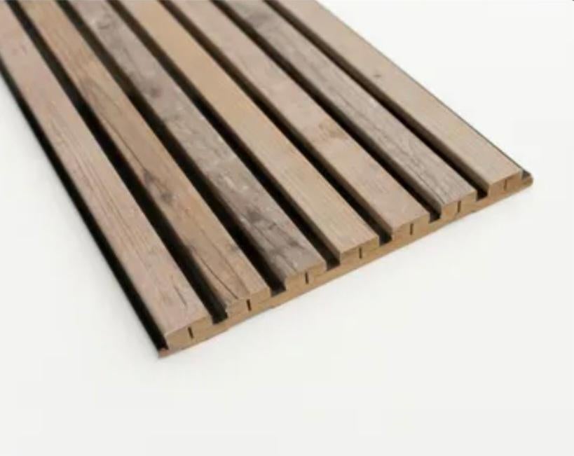 Maestro latt lattenwand rustic wood + matte black, Doe-het-zelf en Bouw, Platen en Panelen, Nieuw, Hout, 20 tot 50 mm, Ophalen