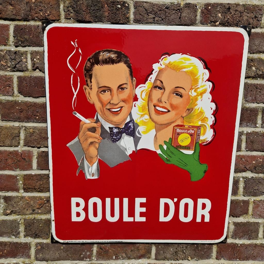 Emaille Boule d'or 1952, Ophalen