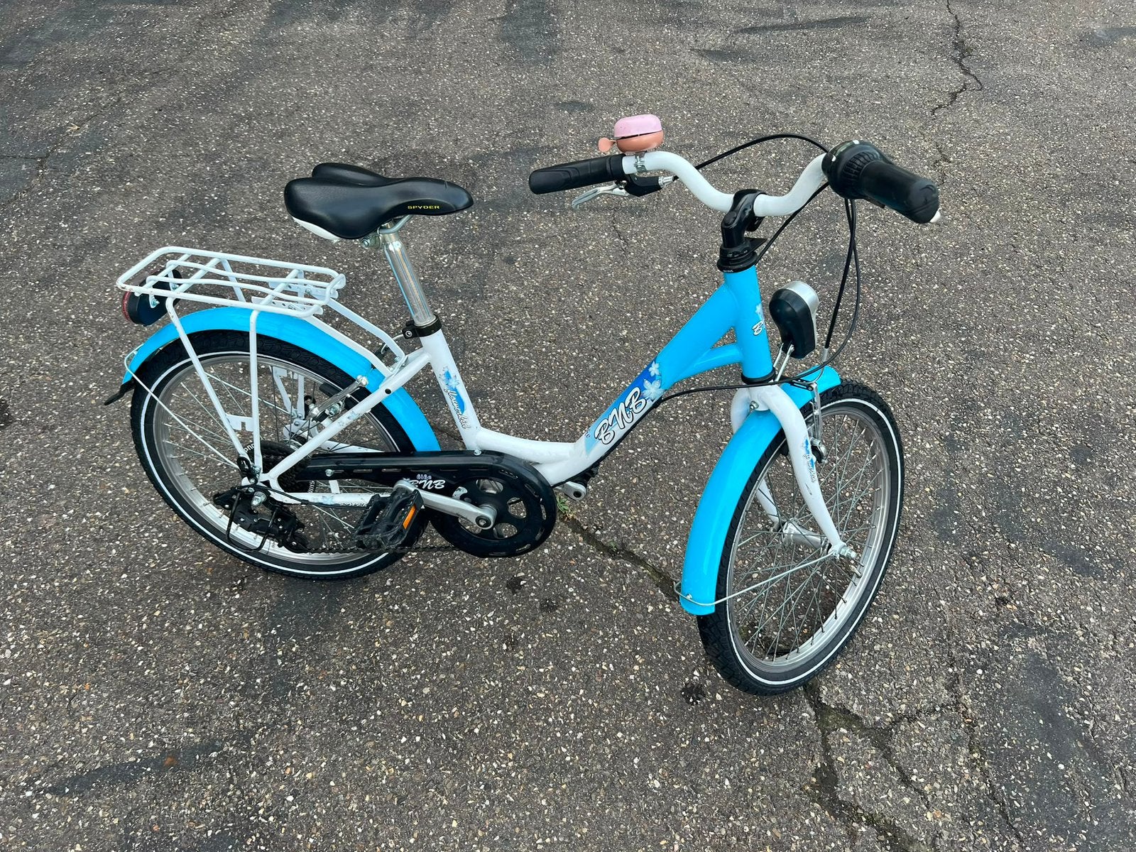 Meisjesfiets bnb girl, Enlèvement, Comme neuf, 20 pouces