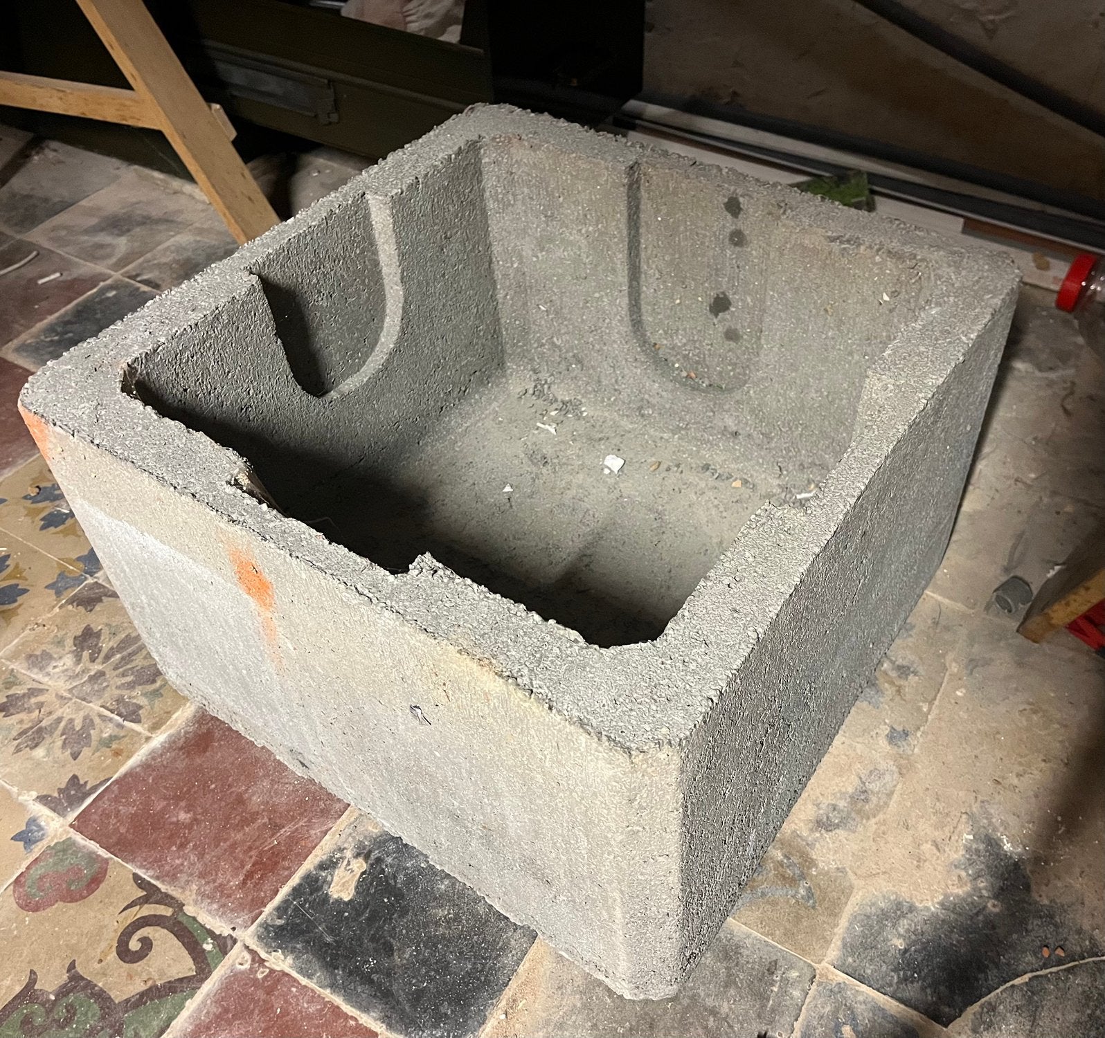 Chambre de visite neuve en béton 48x48x30 (ext), Enlèvement, Neuf, Béton