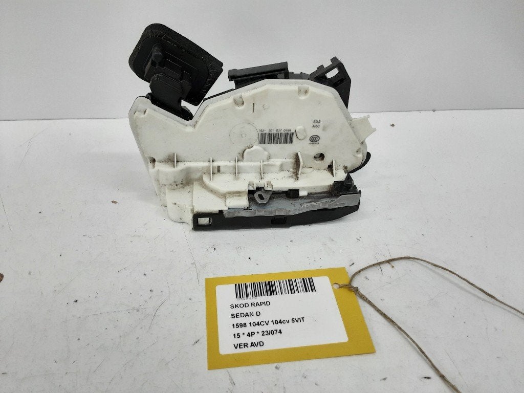 PORTIERSLOT RECHTS VOOR Skoda Rapid (16J5E1837016A), Gebruikt, Info@skoda-auto.de, Skoda, Max-Planck-Straße  3-5
64331  Weiterstadt, DE