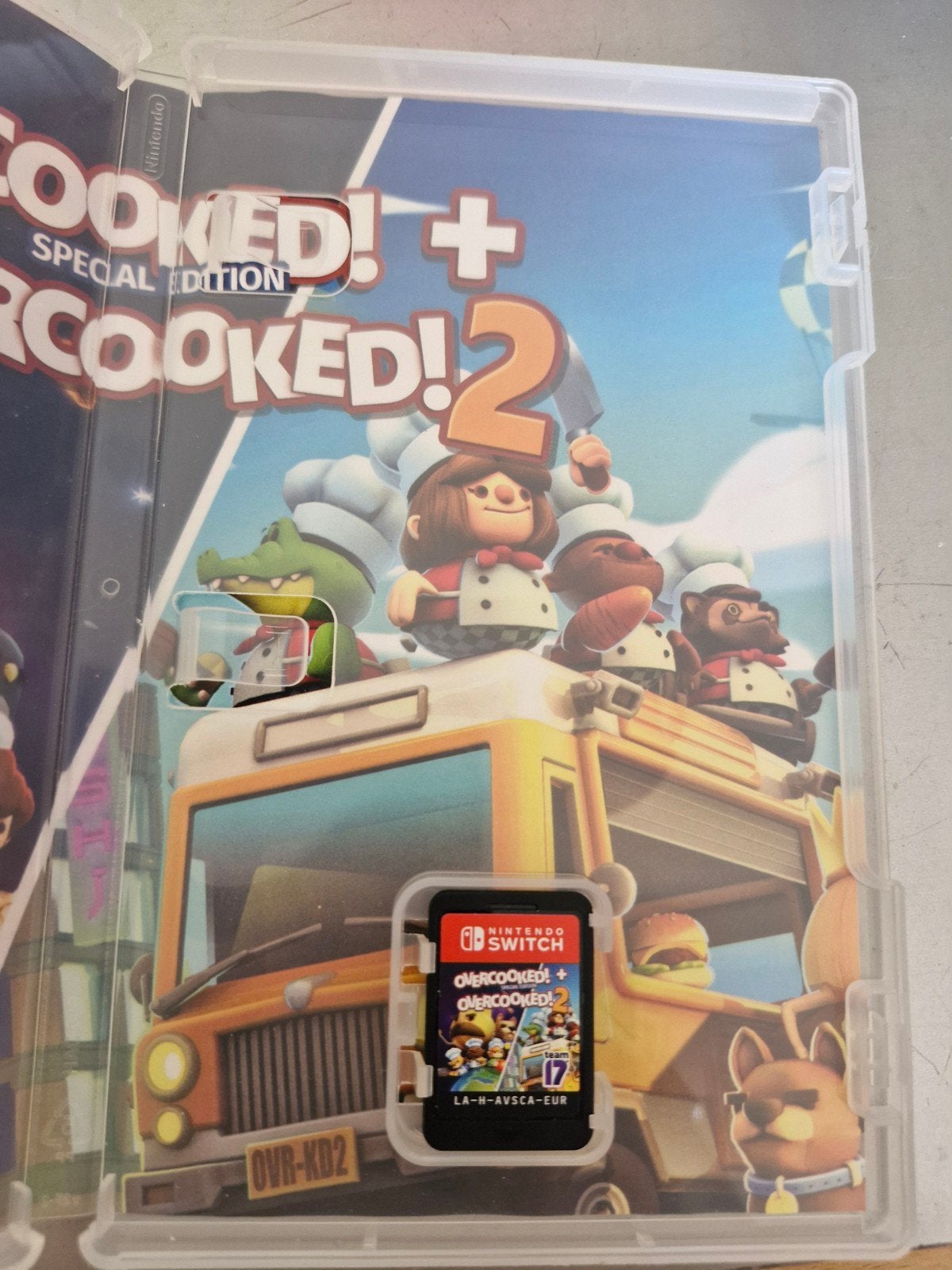 Game overcooked 1 en 2, Consoles de jeu & Jeux vidéo, Jeux | Nintendo NES, 1 joueur, Comme neuf, Enlèvement, À partir de 3 ans