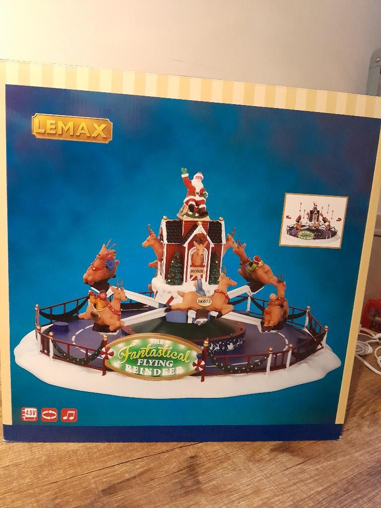 LEMAX Flying Reindeer (Nieuw), Enlèvement, Neuf