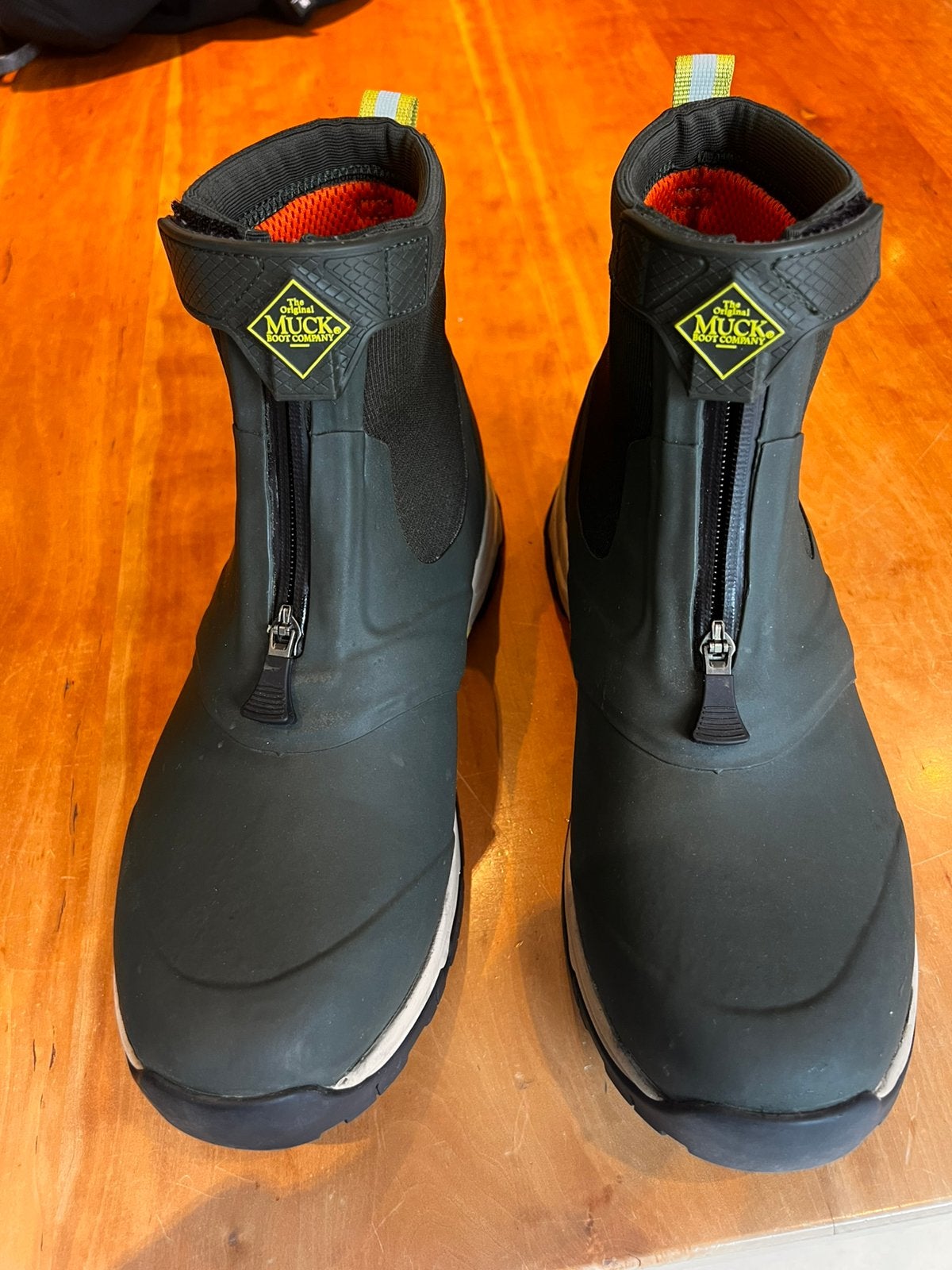 MUCK BOOT APEX ZIP MEN maat 44 / 45, Kleding | Heren, Schoenen, Overige kleuren, Boots, Ophalen of Verzenden, Zo goed als nieuw