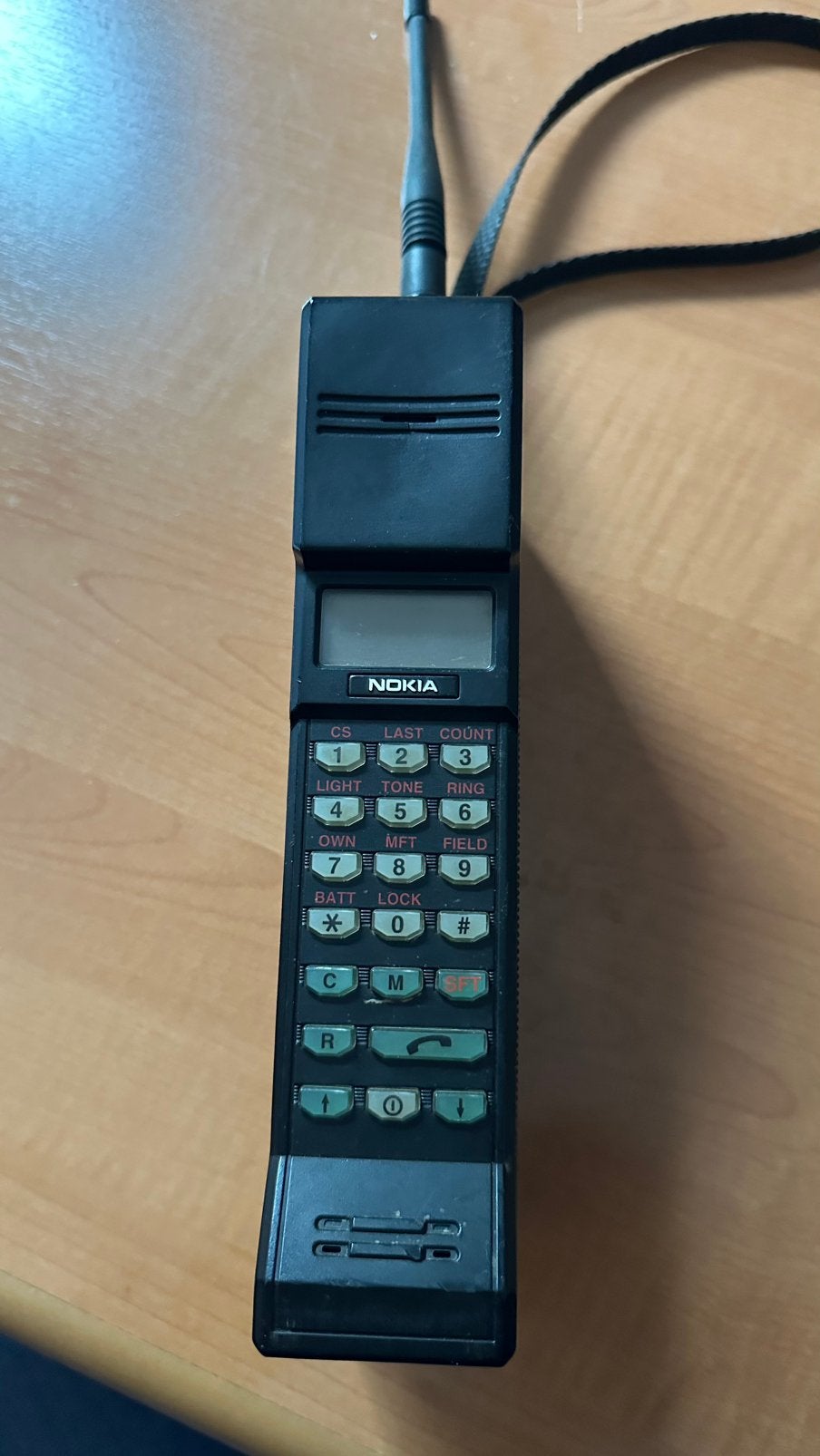 Vintage Nokia Cityman NMT mobilofoon – jaren '80, Ophalen, Gebruikt