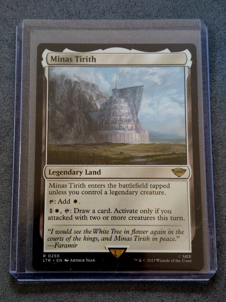 Magic The Gathering (MTG) LOTR Minas Tirith #256, Hobby en Vrije tijd, Verzamelkaartspellen | Magic the Gathering, Ophalen of Verzenden