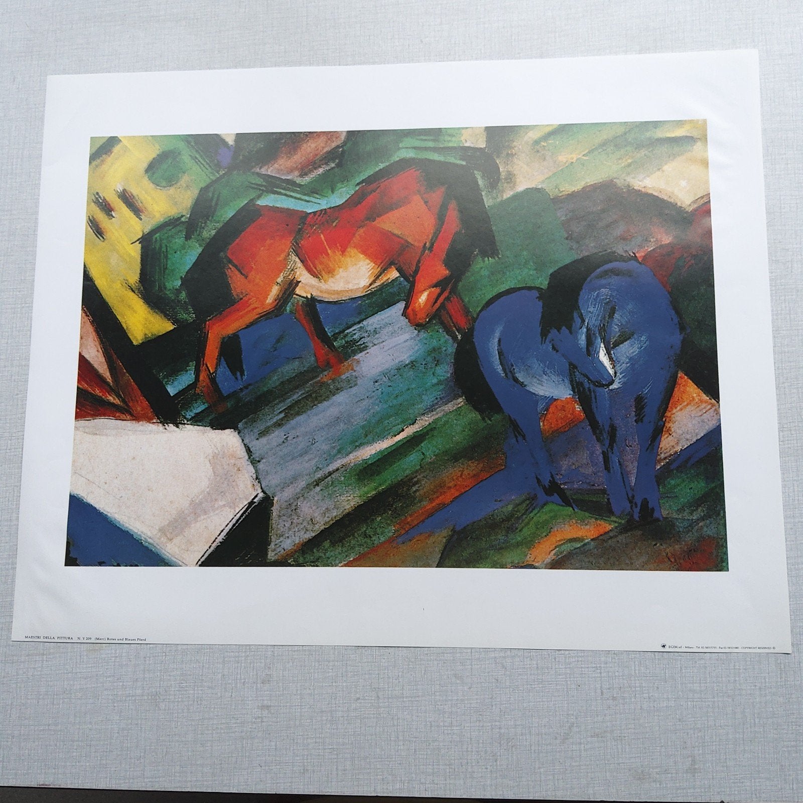 5 Kunstreproducties 50 x 40 cm., Antiek en Kunst, Kunst | Overige Kunst, Ophalen of Verzenden
