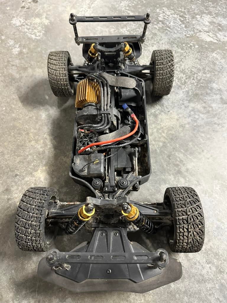 Maverick rally car, Hobby en Vrije tijd, Gebruikt, Auto offroad, RTR (Ready to Run), Schaal 1:8
