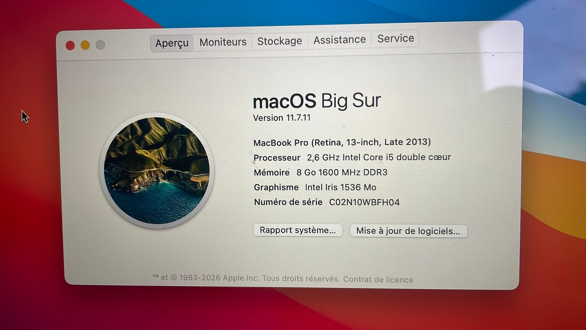 Mac book pro late 2013, Computers en Software, Gebruikt, 256 GB, 2 tot 3 Ghz, 8 GB